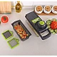 Razatoare multifunctionala Veggie Slicer 7 accesorii interschimbabile Razatoare multifunctionala Veggie Slicer 7 accesorii interschimbabile
