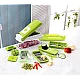 Razatoare multifunctionala cu 11 piese pentru fructe si legume Razatoare multifunctionala cu 11 piese pentru fructe si legume