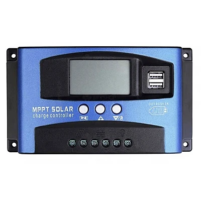 Regulator Panou Solar - Controler 12/24V 100A USB MPPT