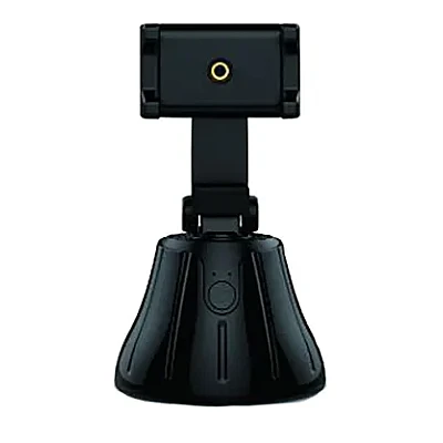Robot cameraman cu suport telefon Bluetooth reincarcabil rotire 360 grade Robot cameraman cu suport telefon Bluetooth reincarcabil rotire 360 grade