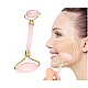Rola masaj facial cu doua capete cu piatra ROZ Rola masaj facial cu doua capete cu piatra ROZ