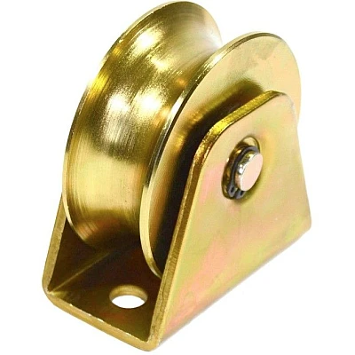 Roata poarta culisanta ingusta diametru 60mm cu sina tip teava Roata poarta culisanta ingusta diametru 60mm cu sina tip teava