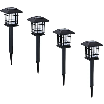 SET 4 Lampi X17 solare decorative pentru gradina XL SET 4 Lampi X17 solare decorative pentru gradina XL