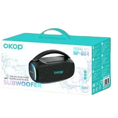 Boxa Bluetooth Portabila KP 804 Subwoofer 40W cu Sunet Super Bass