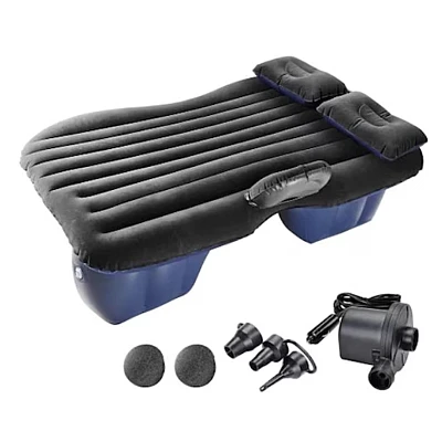 Saltea auto gonflabila cu pompa electrica inclusa Saltea auto gonflabila cu pompa electrica inclusa