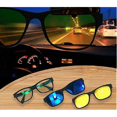 Ochelari cu Lentile Interschimbabile MAGIC VISION 3IN1 OF Ochelari cu Lentile Interschimbabile MAGIC VISION 3IN1 OF