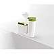 Organizator pentru chiuveta 2in1 plastic, alb/verde Organizator pentru chiuveta 2in1 plastic, alb/verde