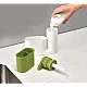 Organizator pentru chiuveta 2in1 plastic, alb/verde Organizator pentru chiuveta 2in1 plastic, alb/verde