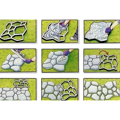 UB Set 2 Forma pentru Pavaj 42 x 42 x 4 cm UB Set 2 Forma pentru Pavaj 42 x 42 x 4 cm