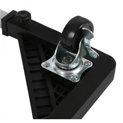 Suport NEGRU reglabil cu roti pentru electrocasnice Suport NEGRU reglabil cu roti pentru electrocasnice