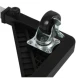 Suport NEGRU reglabil cu roti pentru electrocasnice Suport NEGRU reglabil cu roti pentru electrocasnice