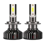Set 2 Becuri cu Led H7 Auto F2 putere 100W temperatura 6000K 10000 Lumeni