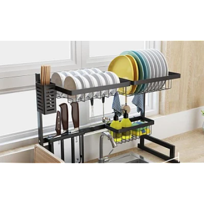 Organizator pentru uscat vasele reglabil 85cm Organizator pentru uscat vasele reglabil 85cm