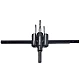 Carota/Burghie pentru lemn reglabila D 30 - 120 mm Carota/Burghie pentru lemn reglabila D 30 - 120 mm
