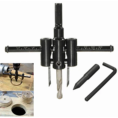Carota/Burghie pentru lemn reglabila D 30 - 120 mm Carota/Burghie pentru lemn reglabila D 30 - 120 mm