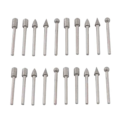 Set 20 Freze Diamantate BIAX MARI 6mm Set 20 Freze Diamantate BIAX MARI 6mm