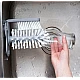 Perie dubla pentru spalare pahare si recipiente, interior/exterior cu 3 ventuze Perie dubla pentru spalare pahare si recipiente, interior/exterior cu 3 ventuze