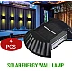Set 4 Lampi solare cu lumina bidirectionala 4 led / lampa Set 4 Lampi solare cu lumina bidirectionala 4 led / lampa