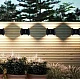 Set 4 Lampi solare cu lumina bidirectionala 4 led / lampa Set 4 Lampi solare cu lumina bidirectionala 4 led / lampa