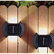 Set 4 Lampi solare cu lumina bidirectionala 4 led / lampa Set 4 Lampi solare cu lumina bidirectionala 4 led / lampa