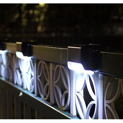 UB Set 4 Lampi solare pentru exterior gard/scari lumina calda UB Set 4 Lampi solare pentru exterior gard/scari lumina calda