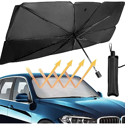 Parasolar umbrela 120cm X 65cm pentru parbrizul masinii model MIC (verificati dimensiunea) Parasolar umbrela 120cm X 65cm pentru parbrizul masinii model MIC (verificati dimensiunea)