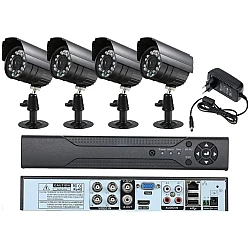 KIT de Supraveghere si Securitate Video AHD 4 Camere 5G 4K HD