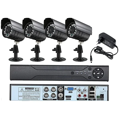 KIT de Supraveghere si Securitate Video CCTV 4 Camere 5G 4K HD Lentile 36mm KIT de Supraveghere si Securitate Video CCTV 4 Camere 5G 4K HD Lentile 36mm