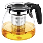 Ceainic 1100 ml din sticla termorezistenta filtru infuzor