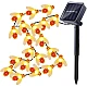 Ghirlanda solara cu 50 albinute LED interior-exterior Ghirlanda solara cu 50 albinute LED interior-exterior
