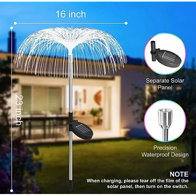 Set 2 Lampi solare tip palmier de gradina Set 2 Lampi solare tip palmier de gradina