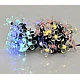 Instalatie solara flori de cires RGB cu 50 led-uri multicolor
