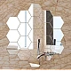 Set 10 Oglinzi Design Hexagon MARI 20x20 - Oglinzi Decorative Acrilice Cristal - Diamant - Fagure 10 bucati/set Set 10 Oglinzi Design Hexagon MARI 20x20 - Oglinzi Decorative Acrilice Cristal - Diamant - Fagure 10 bucati/set
