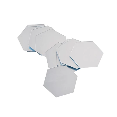 Set 10 Oglinzi Design Hexagon MARI 20x20 - Oglinzi Decorative Acrilice Cristal - Diamant - Fagure 10 bucati/set Set 10 Oglinzi Design Hexagon MARI 20x20 - Oglinzi Decorative Acrilice Cristal - Diamant - Fagure 10 bucati/set
