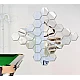 Set 10 Oglinzi Design Hexagon MARI 20x20 - Oglinzi Decorative Acrilice Cristal - Diamant - Fagure 10 bucati/set Set 10 Oglinzi Design Hexagon MARI 20x20 - Oglinzi Decorative Acrilice Cristal - Diamant - Fagure 10 bucati/set