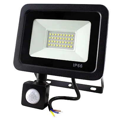 Proiector LED 30W 2700lm cu senzor de miscare 220V Proiector LED 30W 2700lm cu senzor de miscare 220V