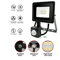 Proiector LED 30W 2700lm cu senzor de miscare 220V Proiector LED 30W 2700lm cu senzor de miscare 220V