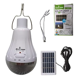 Bec reincarcabil cu panou solar CL-6028-MAX 