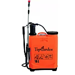 Pompa de stropit electrica TOP GARDEN 16 L acumulator 6 BAR regulator 3 duze