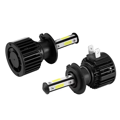 UB Set 2 leduri H4 cu doua faze 360 grade 4 fete luminoase alb putere 200W temperatura 6000k UB Set 2 leduri H4 cu doua faze 360 grade 4 fete luminoase alb putere 200W temperatura 6000k