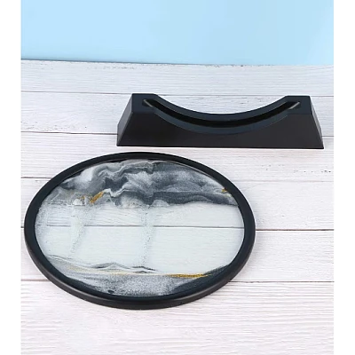 Clepsidra decorativa cu nisip miscator 25 cm Clepsidra decorativa cu nisip miscator 25 cm