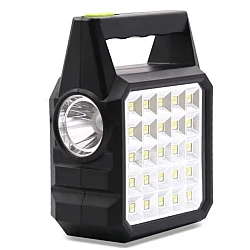 Kit solar GD-105 Lanterna LED multifunctionala cu panou solar