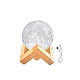 Lampa Luna 3D cu Suport din Metal 8 cm