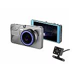 Camera Auto Dubla 4 LED