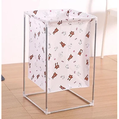 Cos de Rufe Multicolor cu suport metalic Cos de Rufe Multicolor cu suport metalic