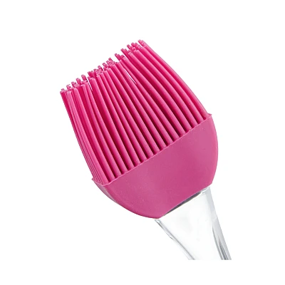 Set 3 ustensile patiserie (tel perie de uns si spatula) ROZ Maner cu Sclipici Set 3 ustensile patiserie (tel perie de uns si spatula) ROZ Maner cu Sclipici