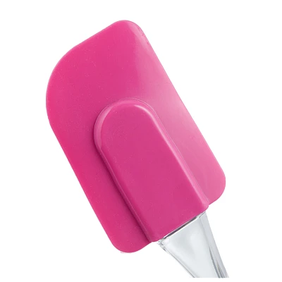 Set 3 ustensile patiserie (tel perie de uns si spatula) ROZ Maner cu Sclipici Set 3 ustensile patiserie (tel perie de uns si spatula) ROZ Maner cu Sclipici