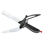 Cutit Tip Foarfeca Multifunctional pentru Bucatarie  2 in 1