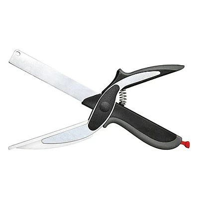 Cutit Tip Foarfeca Multifunctional pentru Bucatarie 2 in 1 Cutit Tip Foarfeca Multifunctional pentru Bucatarie 2 in 1