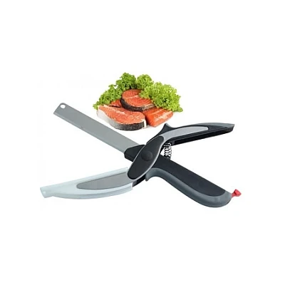 Cutit Tip Foarfeca Multifunctional pentru Bucatarie 2 in 1 Cutit Tip Foarfeca Multifunctional pentru Bucatarie 2 in 1